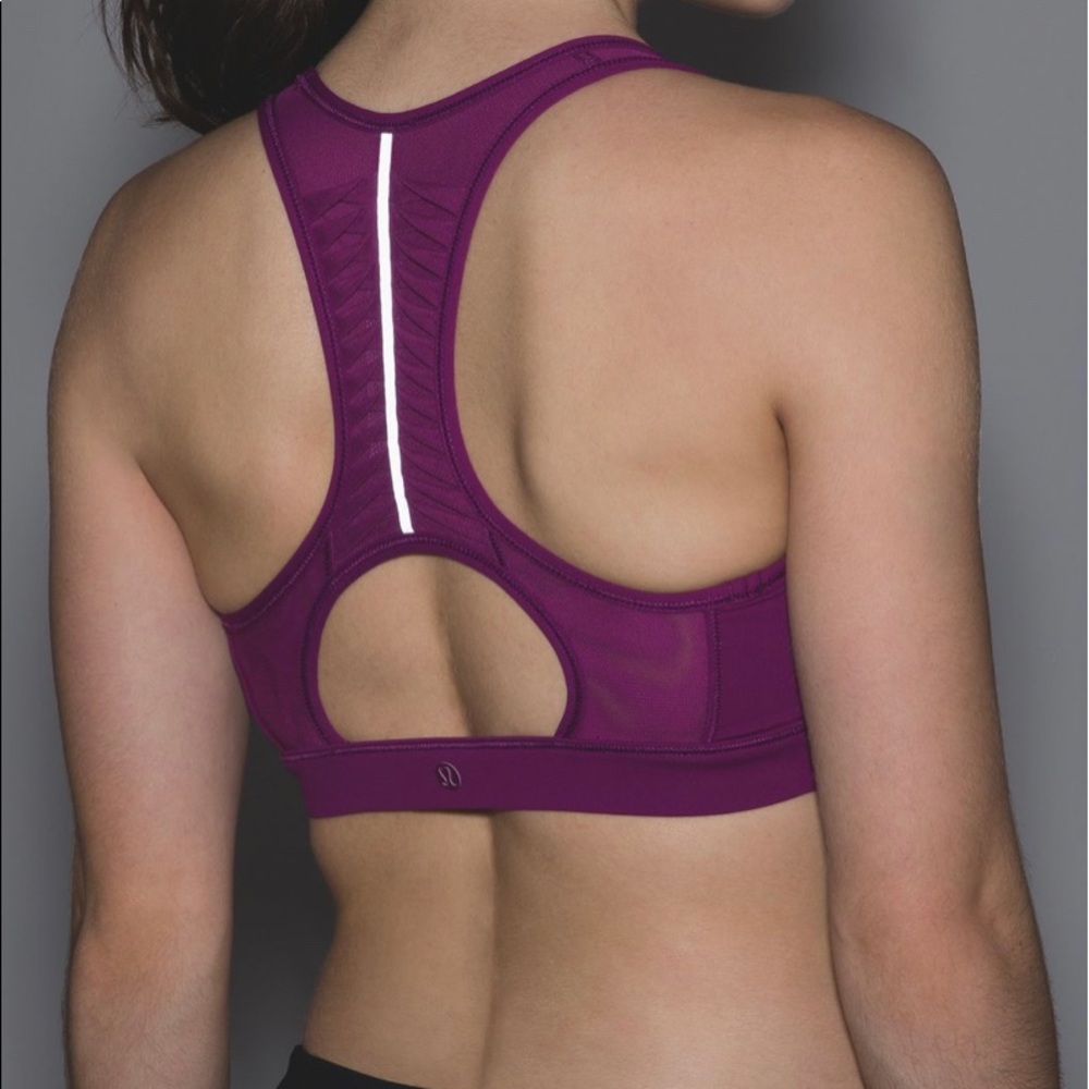 Lululemon Making Moves Bra Plum Size 6